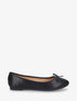 Ballerines en simili noeud irisé - Noir - 5