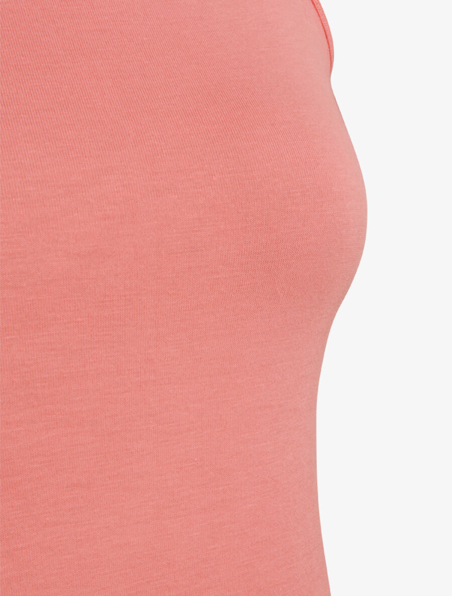 Débardeur basique à fines bretelles - Rose - 3