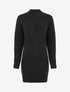 Robe pull à col montant - Noir - 5