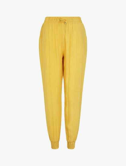 Pantalon fluide style sarrouel - Jaune - 5