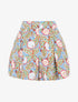 Short fluide à imprimé fantaisie - Bleu - 5