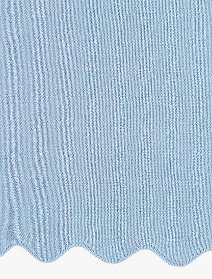 Top en maille sans manches - Bleu ciel - 3