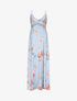 Robe longue à imprimé fleurs d&