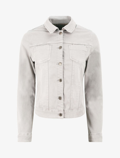 Veste réversible à imprimé fleuri - Gris - 6