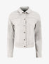 Veste réversible à imprimé fleuri - Gris - 6