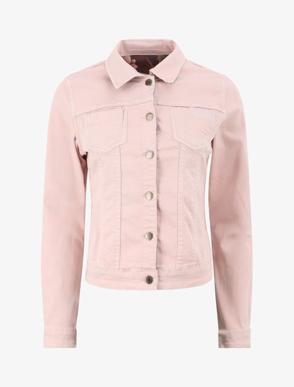 Veste réversible à imprimé fleuri - Rose - 7