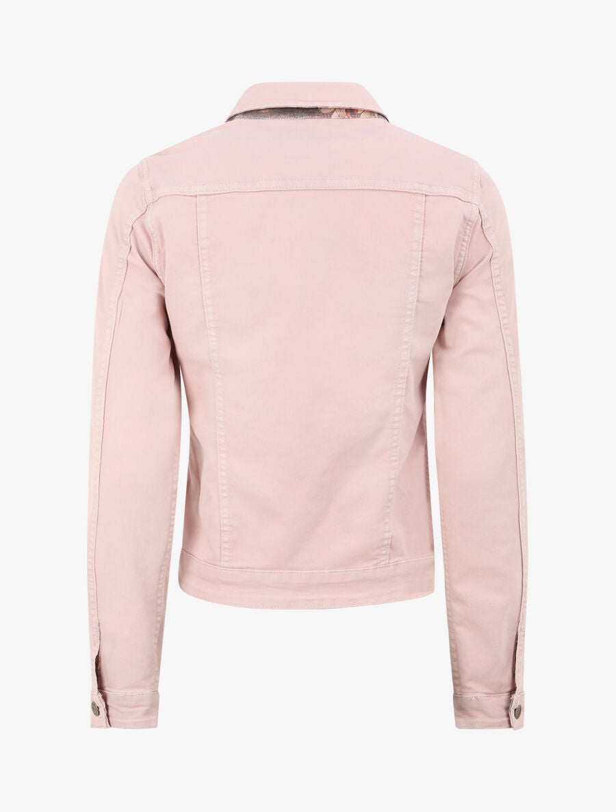 Veste réversible à imprimé fleuri - Rose - 2
