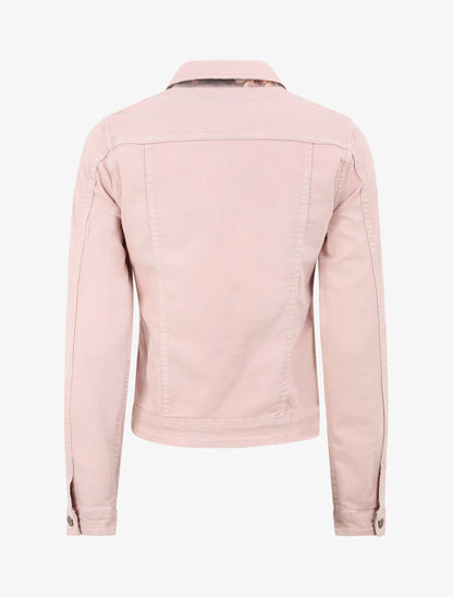 Veste réversible à imprimé fleuri - Rose - 2