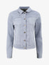 Veste réversible à imprimé fleuri - Bleu - 1