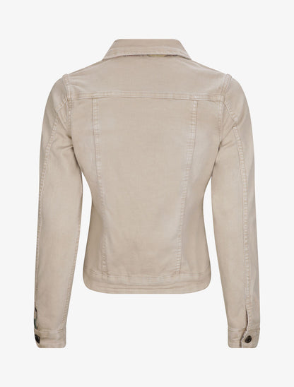 Veste réversible à imprimé fleuri - Taupe - 2