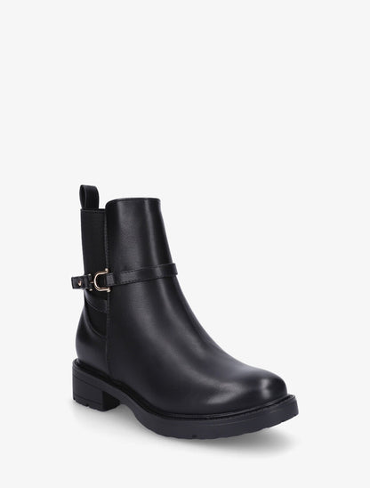 Bottines plates montantes - Noir - 2