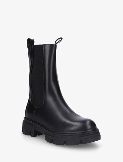 Bottines montantes élastiquées - Noir - 2