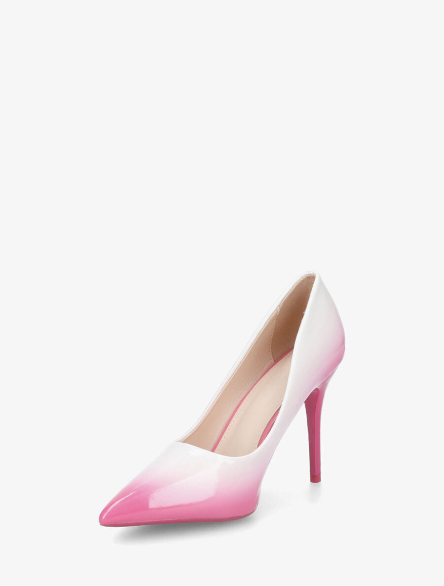 Escarpins à dégradé et talon aiguille - Rose - 3