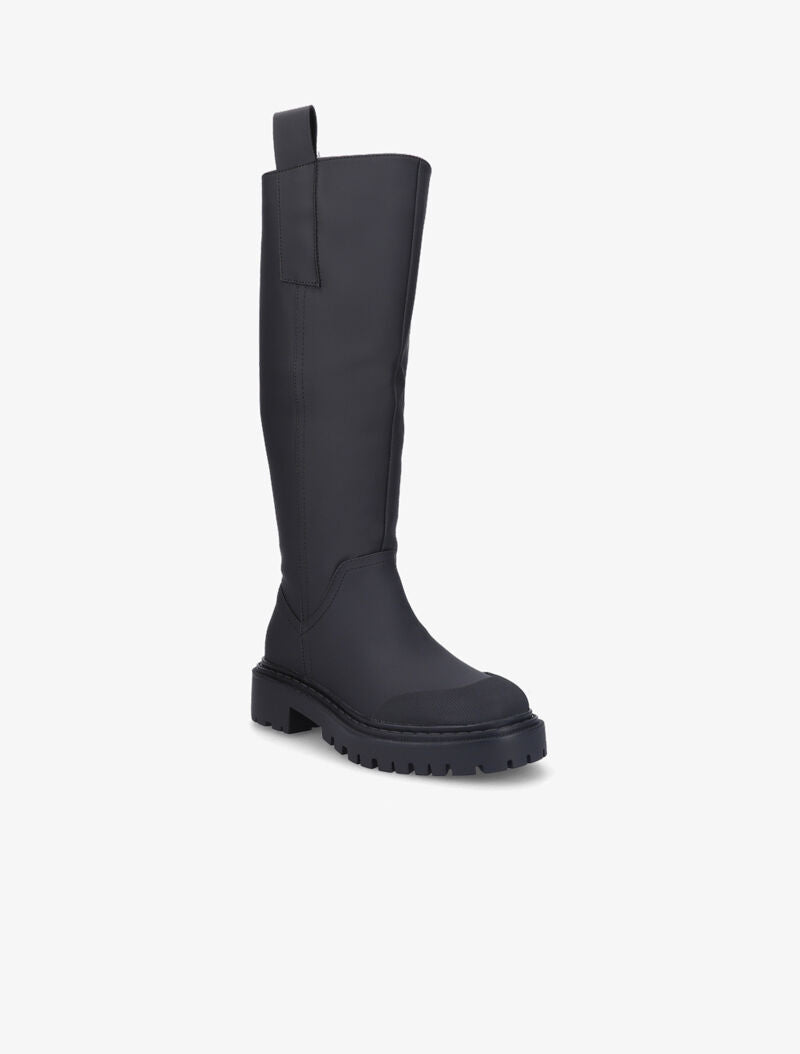Bottes à bout rond strié - Noir - 2