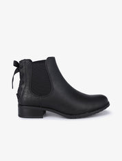 Chelsea boot à contrefort croco à corsage - Noir - 1