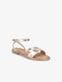 Nu-pieds à double brides - Or - 1