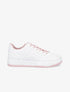 Baskets bicolore en simili - Rose - 5