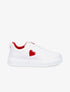 Baskets coeur en simili - Rouge/blanc - 5