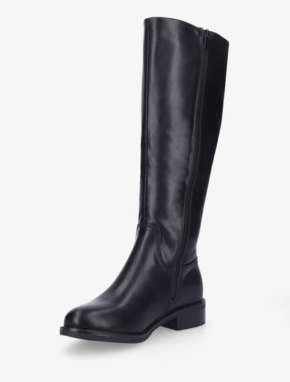 Bottes en simili à boucle - Noir - 3