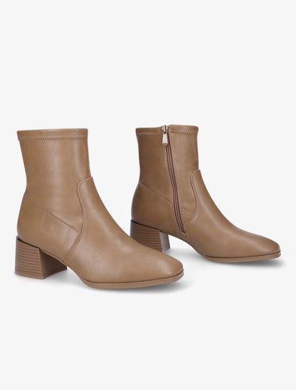 Bottines classiques souples - Taupe - 4