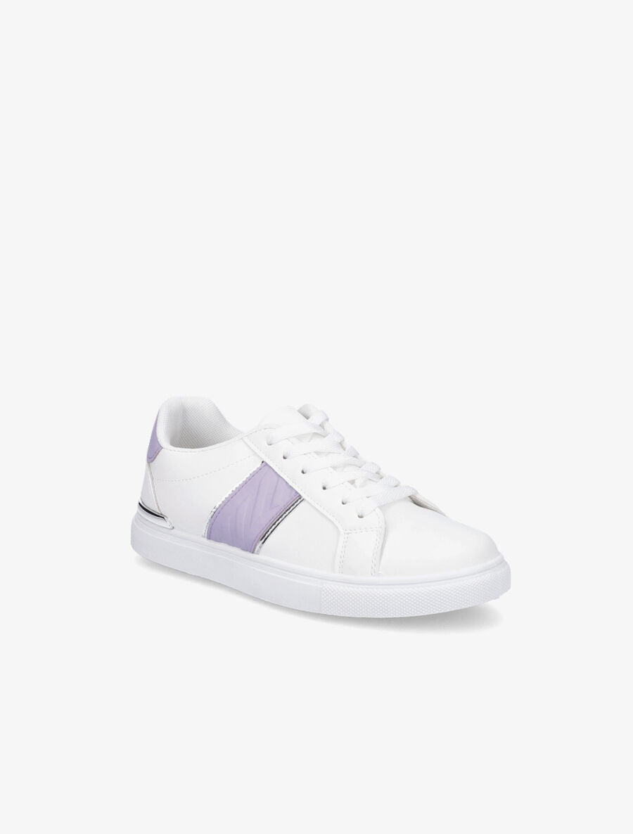 Tennis en simili à bande texturée - Lilas - 2