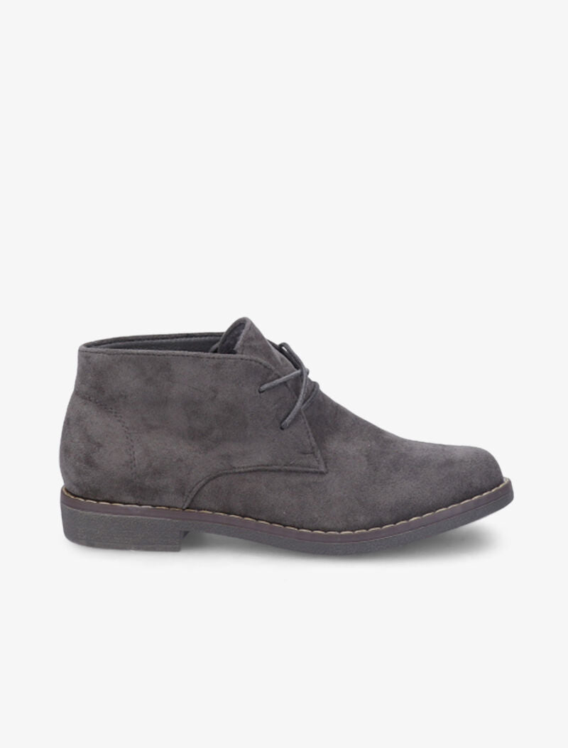 Derbies montantes suédées - Gris - 2
