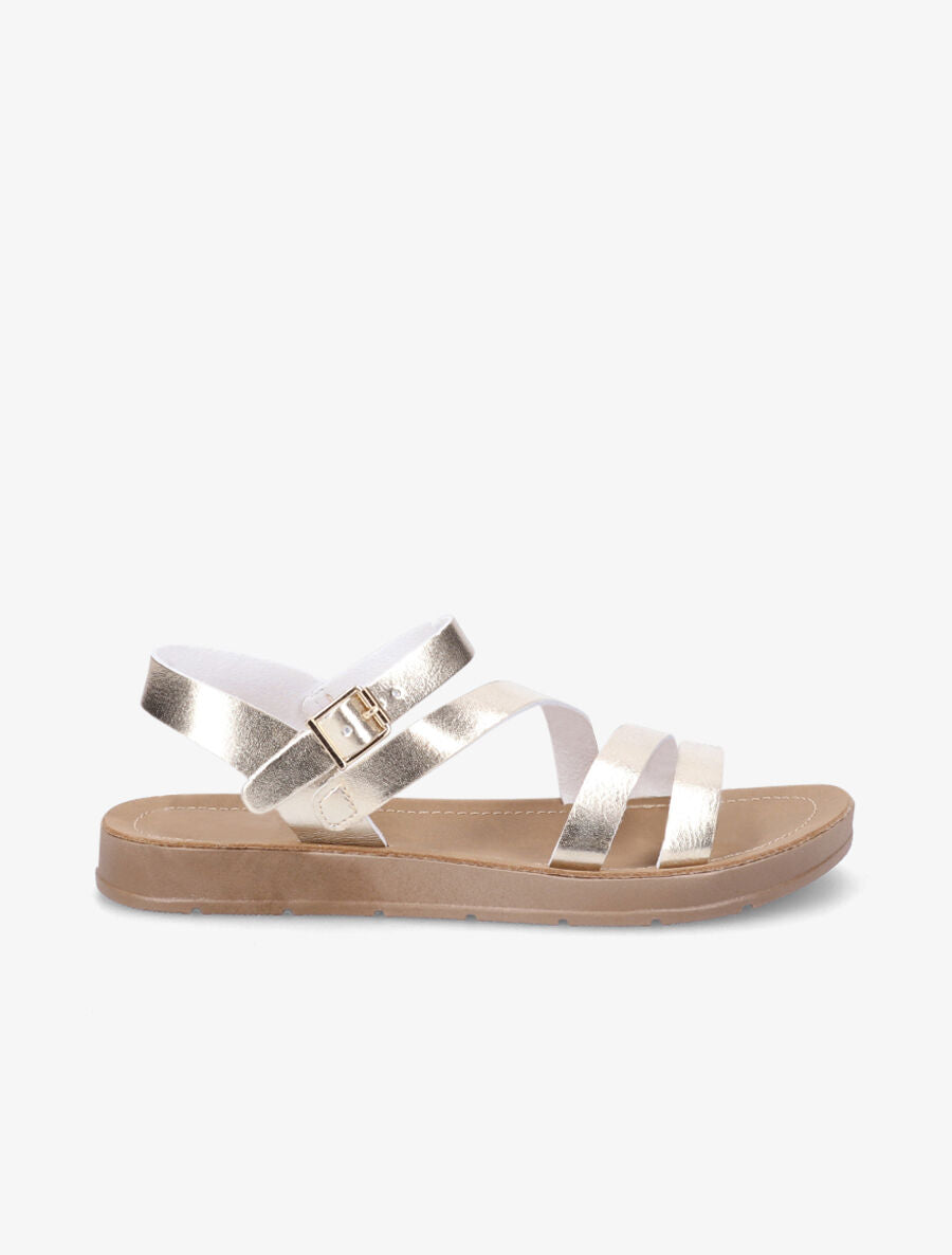 Nu-pieds en simili - Or - 1