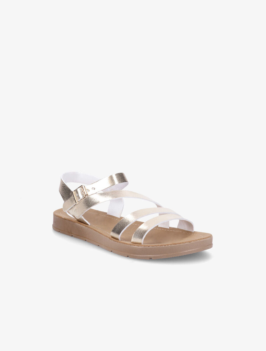 Nu-pieds en simili - Or - 2
