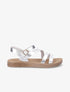 Nu-pieds en simili - Argent - 1