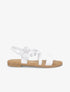 Nu-pieds en simili classiques - Blanc - 1