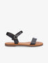 Nu-pieds plats basiques - Noir - 5