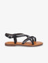 Nu-pieds en simili - Noir - 5