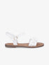 Nu pieds bi-matière uni - Blanc - 1