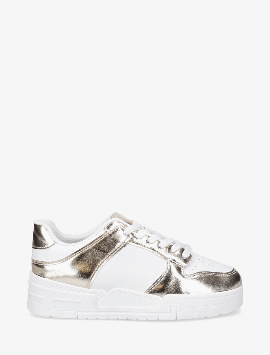 Baskets en simili - Or - 5