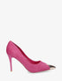 Escarpins hauts en suédine - Fuchsia - 1